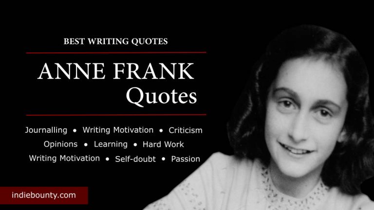 20+ Inspirational Anne Frank Quotes for Writers