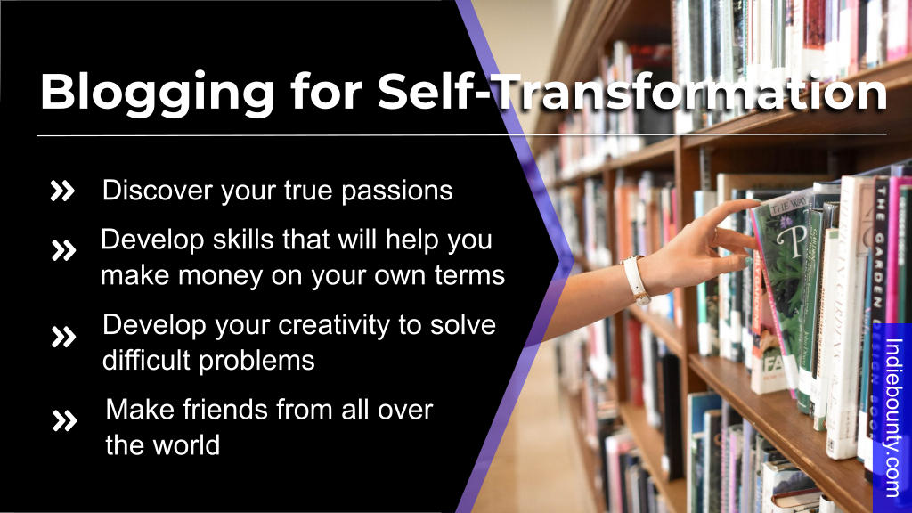 Blogging for Personal Development and Self-Transformation