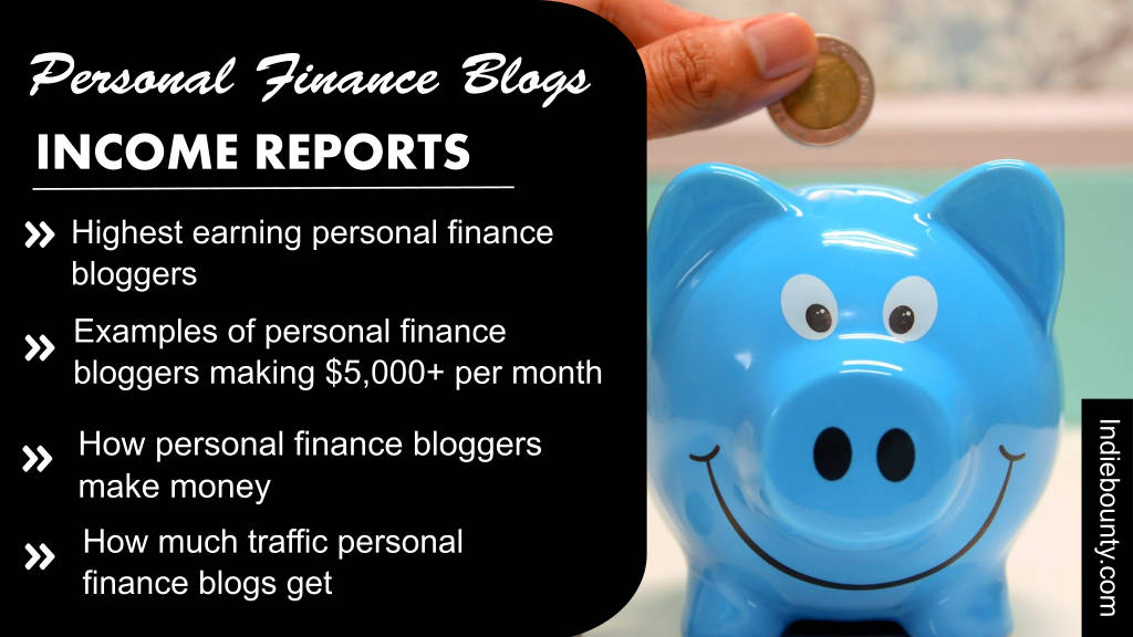 Personal Finance Blogs Income Reports