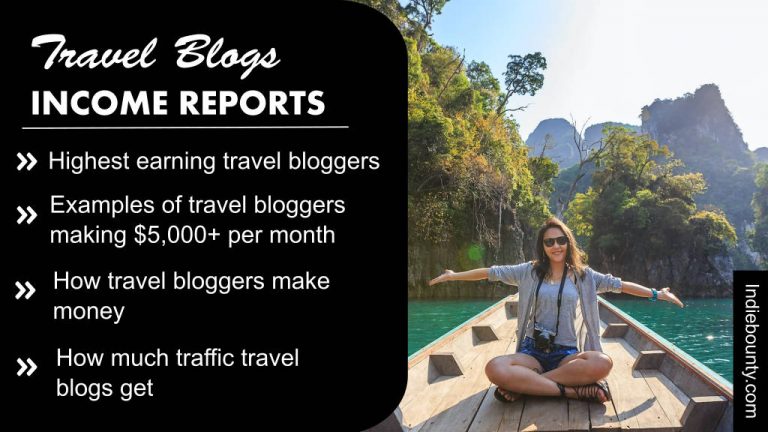 12 Inspiring Travel Blogs Income and Traffic Reports