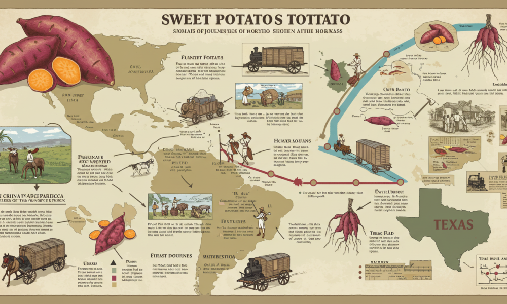 How Far Did Sweet Potatoes Travel to Texas: A Culinary Voyage to the Lone Star State