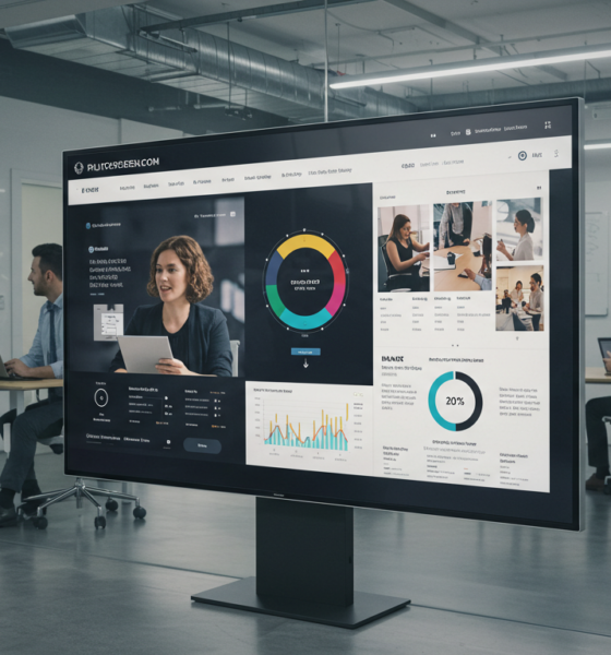 PlutoScreen.com | Smart Displays for Modern Businesses