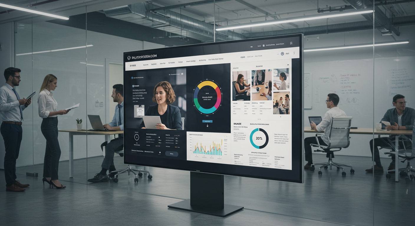 PlutoScreen.com | Smart Displays for Modern Businesses